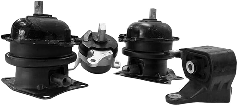 Hydraulic Front, Rear & Right Engine Mounts With Left Automatic Transmission Mount 4PCS Set Parts 9965 9964 10043 9667. A45002 A45003 A65093 A65094