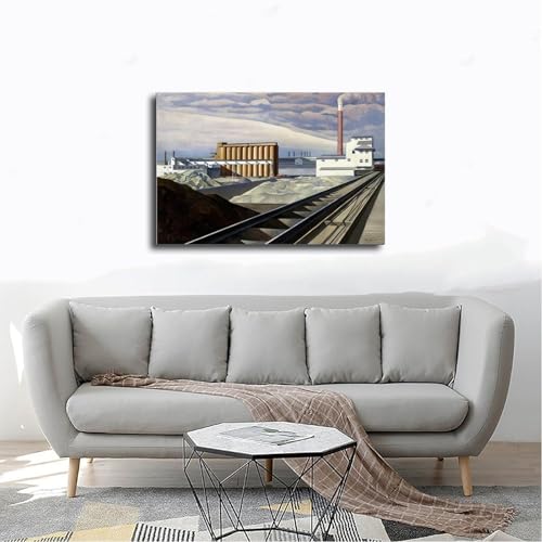Impression sur toile de Charles Sheeler : une décoration murale d'exception