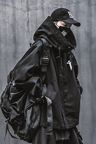 Image of Niepce Inc Japanese Streetwear Zip Up Windbreaker Jackets for Men