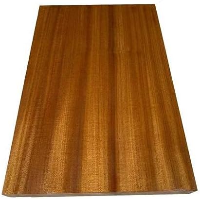 Exotic Wood Zone 21x14x2 in Electric Guitar Body Blank (Single Piece)