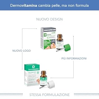 Dermovitamina Micoblock 3in1Onicomicosi - Micosi Unghie Piedi - Smalto Curativo - Tratta le Infezioni Fungine - Contro Ingiallimento e Caduta - Azione Sbiancante - 7ml