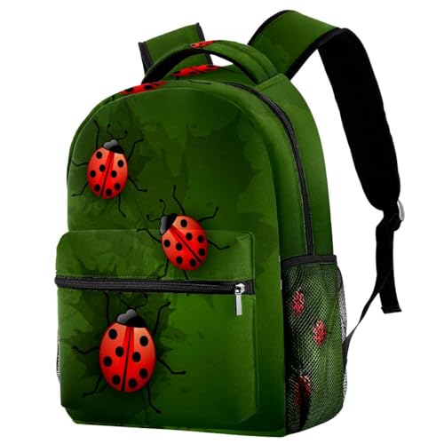 Sac à dos d'école coccinelle pour adolescents pour alléger la journée