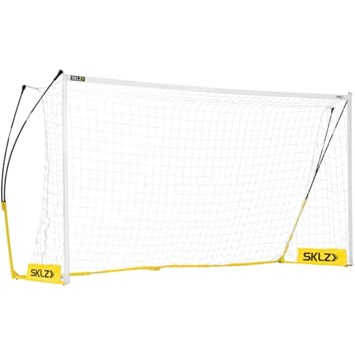 SKLZ Pro Training Lightweight Portable Soccer Goal and Net, 18.5 x 6.5 Feet
