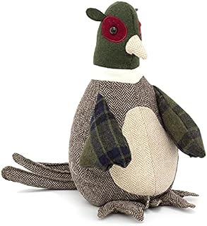 Take Me Home Mr Pheasant Door Stop | Decorative Fabric Animal Door Stop | Novelty Bird Door Stopper