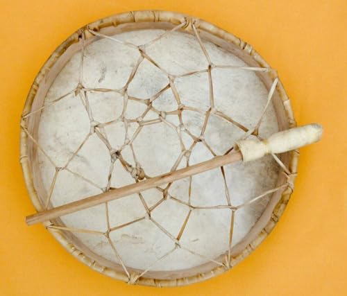 Tambour chaman de style amérindien pour méditation et yoga