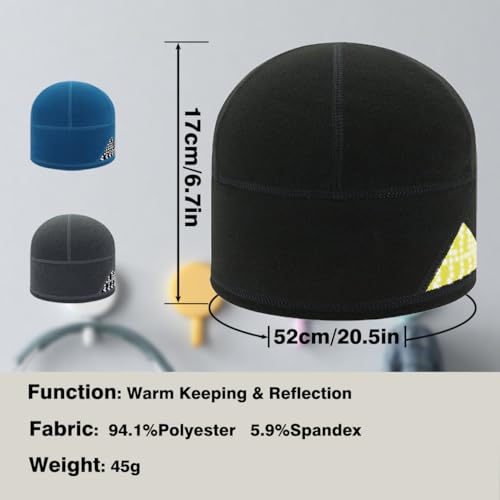 Gorro térmico tipo skull cap para invierno miniatura 2