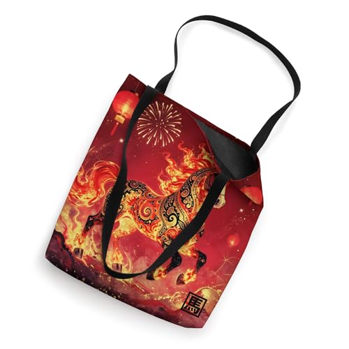 Bolsa Tote Año Nuevo Lunar Chino 2026 miniatura 2