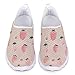 Jndtueit Scarpe da Passeggio da Corsa Atletiche da Donna Go Easy Road per Le Ragazze delle Signore Estate Scarpe da Ginnastica Carine con Cuscino d'Aria Appartamenti Traspiranti, Rosa Fragola