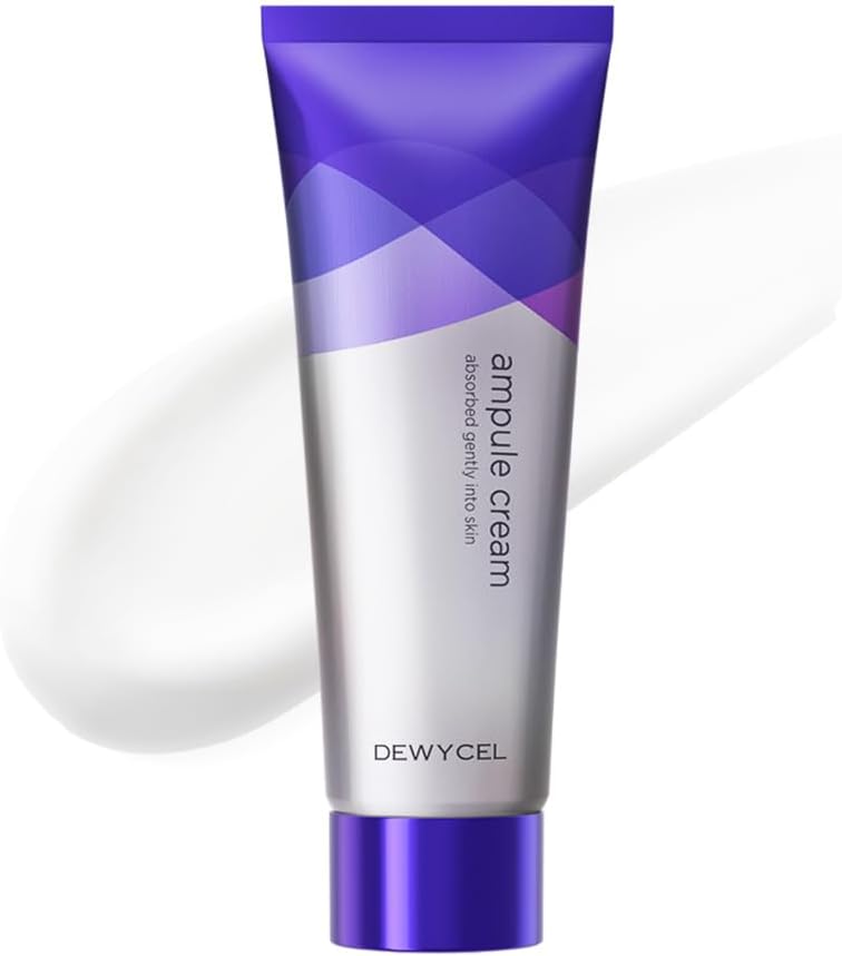 AMPULE CREAM with Niacinamide, Ceramide NP, Hyaluronic Acid, and Adenosine | Hydrating Cream for All Skin Type, Non-Sticky, for Glowy Skin | Korean Premium Skincare | 2.7 fl oz / 80 ml