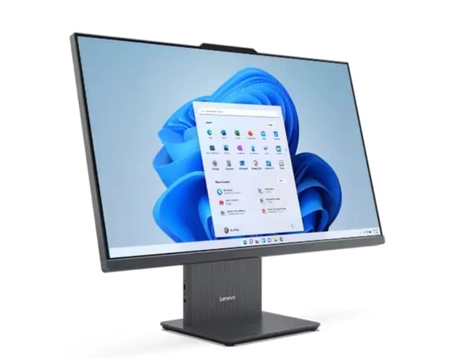 Image of Lenovo IdeaCentre AIO I Business All-in-One Desktop,27 inch FHD 100Hz Display, IPS Touchscreen, Intel Core i7-13620H, 64GB DDR5 RAM, 2TB SSD,Webcam, Wi-Fi 6, Keyboard & Mouse, Window 11 Pro,Grey