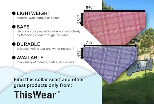 Thiswear Dog Lovers Gifts Co-Pilot Birthday Gifts Dogs Pet Collar Scarf Bib For Medium To Larger Dogs Co-Pilot thumb #5