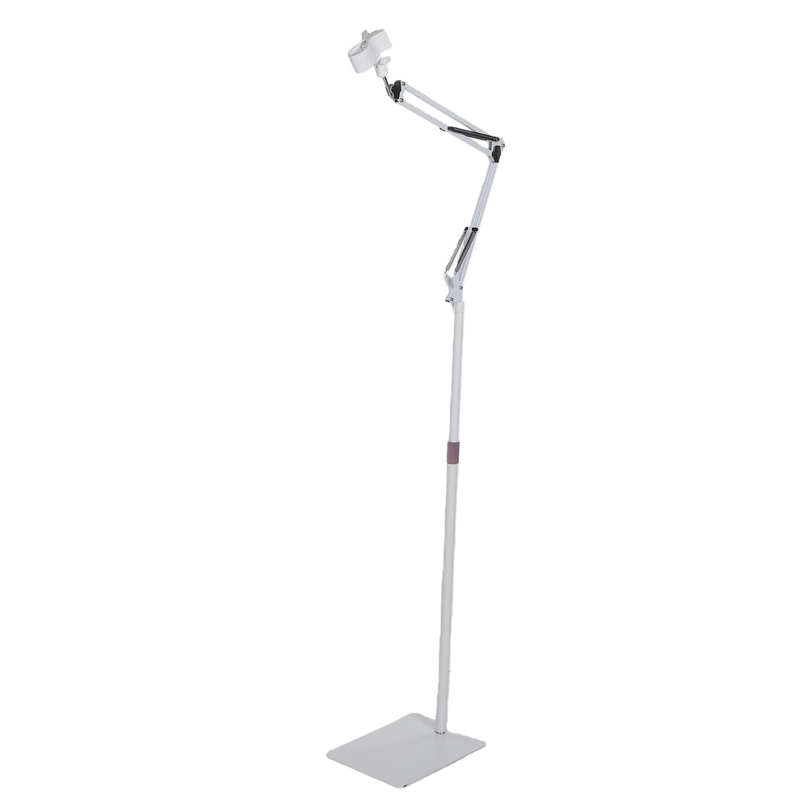 Freihändiger Haartrocknerhalter, 360 Grad Rotation, (WHITE)