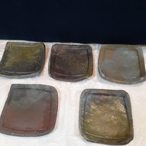 The Late Ishida Toharu Tanba Ware Dishes with Tadara