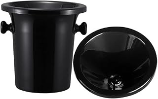 GLEAVI Capacity Ice Container Wine Bucket Design for Parties Bars Effortless Cleaning Versatile Use Optimal Temperature Holder for Wine Beer