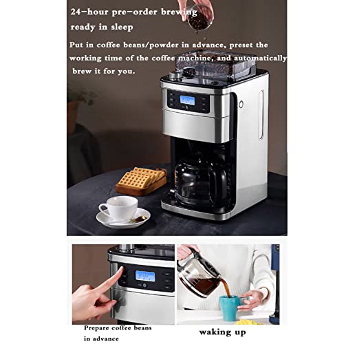Cafetera automática con molinillo y capacidad de 1.5 L miniatura 2