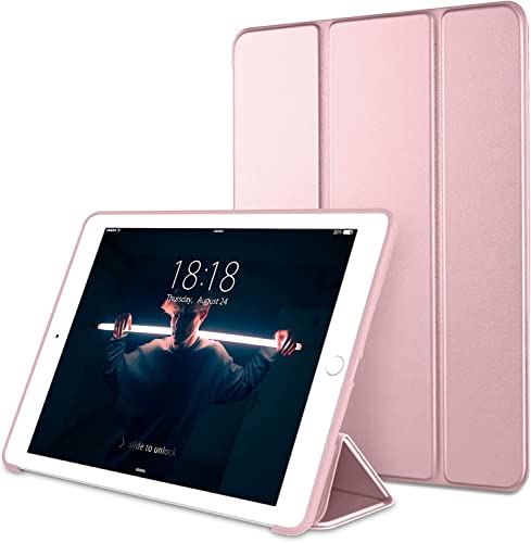 DTTO for iPad 6th Generation Case 9.7 Inch 2018, Smart Slim Lightweight Stand with Soft TPU Back Cover for iPad 5th Generation 9.7
