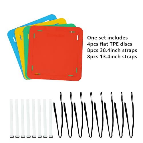 Eco Walker Soccer Goal Shooting Target Discs Sports Goal Reactive Agility Training: Enhance Accuracy and Agility for Lacrosse, Hockey, Soccer, Baseball