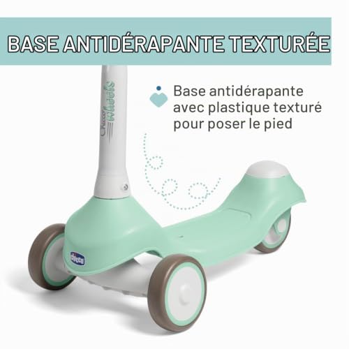 Chicco Ducati Scooter pour Enfants Trottinette évolutive pour Enfants légère et Facile à Transporter Base antidérapante 2 3 Roues caoutchoutées Max 20 kg Idée Cadeau - vue 10