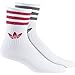 Produktbild adidas Mid Cut Glitter Crew 2pp, Socks Damen M White/Energy Pink F17/Silver Met.