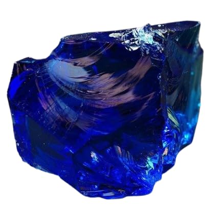 Kayra1050.00 Carat Natural Blue Obsidian Rough Crystal from Mexico | Uncut AAA Grade Gemstone for Jewelry Making, Healing, Protection & Good Luck | DIY Rings, Pendants, Necklaces