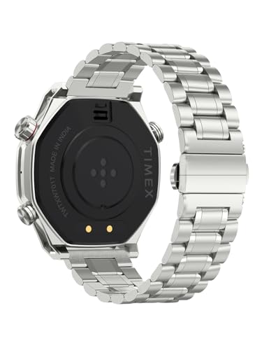 Image of TIMEX Smart NexGen 1.43 inch(3.6cm) AMOLED Display with Functional Crown and BT Calling Smartwatch for Unisex - TWTXW701T