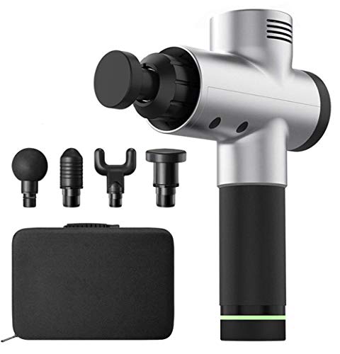 Masseur électrique tissu profond 2500mAh et pistolet de massage musculaire 4 têtes