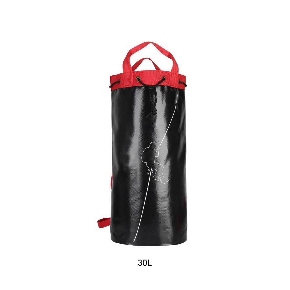 Adultes corde sac escalade descente spéléologie cordes stockage PVC organisateur alpinisme sport sac à équipement de plein air