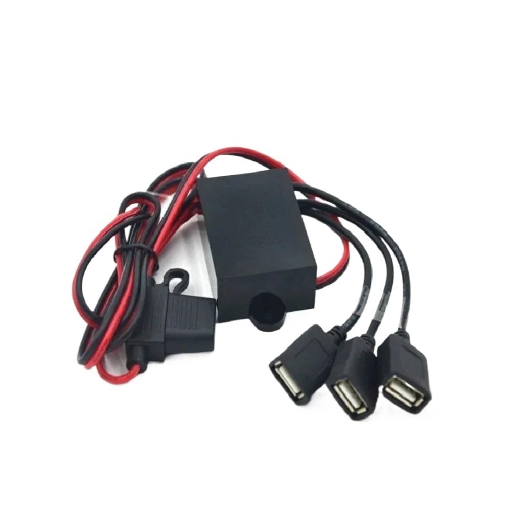 Convertisseur de puissance voiture 12V 24V vers 5V 6A 30W adaptateur triple USB
