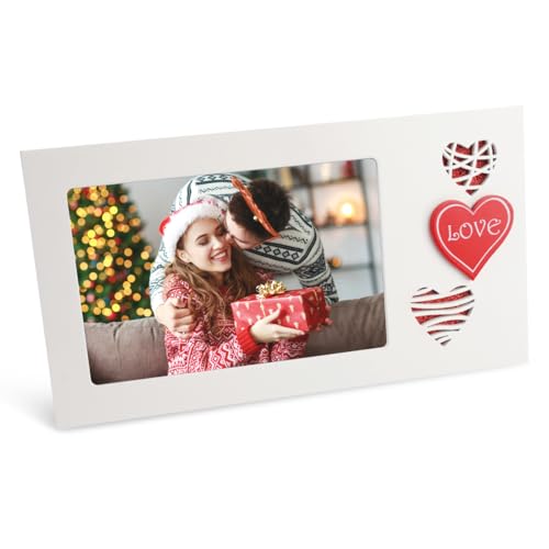 Fyrdm Coeur Cadres Photos, 10x15 cm Cadeau Mariage Cadre Photo