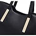 SIDUFHAOPKLL Black handbag, exquisite fashion, comfortable to carry, easy to clean, you can it when go out