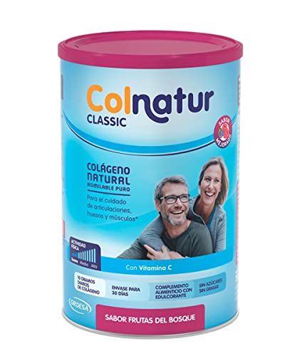 En Oferta Colnatur Classic Frutos Del Bosque - Colágeno Con Vitamina C Para Huesos Y Articulaciones, 300G