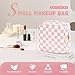 Imagen de Desing Wish 2 Piezas Neceser Maquillaje Mujer Pequeño Bolsa Maquillaje Viaje Neceser Mini Travel Bag Bolso Cosmeticos Niña Estuche Portátil Makeup Bag Organizador con Cremallera Accesorio Regalo