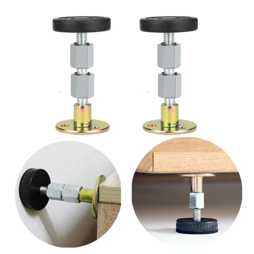 Juego de 2 cabeceros de Cama, Herramienta antivibración Ajustable, estabilizador de Tope de cabecero, estabilizador de Cama antivibración, Herramienta antivibración Junto a la Cama Cover