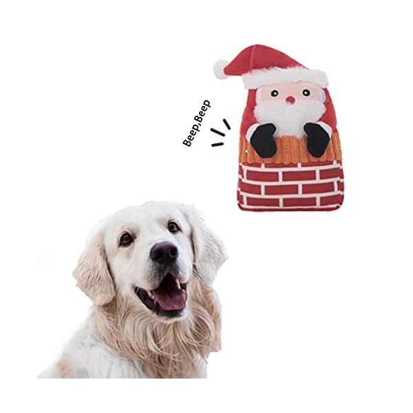 LaiFug Plush Dog Toy, 7-Piece Dog Toy Christmas Set|Pet Toy|Squeaky Toy|Christmas Stocking| LaiFug Plush Dog Toy, 7-Piece Dog Toy Christmas Set|Pet Toy|Squeaky Toy|Christmas Stocking|