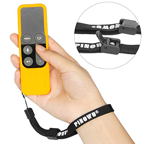 Remote Sleeve Case Compatible With Apple Tv 4K 4Th Generation Remote Control, Pinowu Silicone Lightweight Shockproof Skin Case Fortv 4K Siri Remote Control (2Pcs:orange And Turquoise) #TOP6
