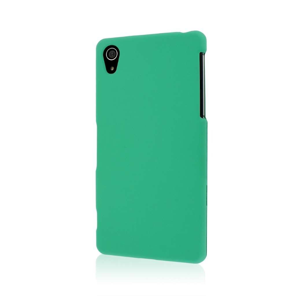 Empire MPERO SNAPZ Series Rubberized Case for Sony Xperia Z2 - Retail Packaging - Mint Green