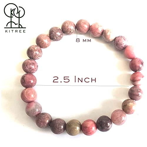 Image of HEALING AND SEMI-PRECIOUS CRYSTAL STONE BRACELET 8 MM ROUND FOR FENSHUI