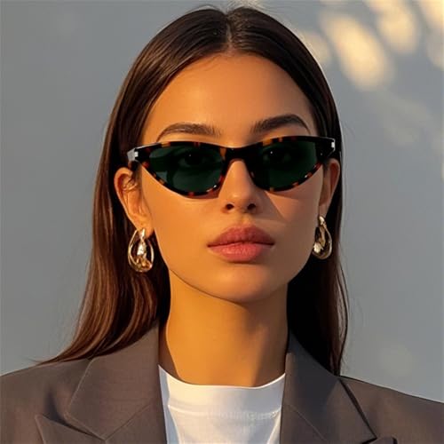 Lunettes de soleil rétro œil-de-chat pour masquer la fatigue avec style - 7