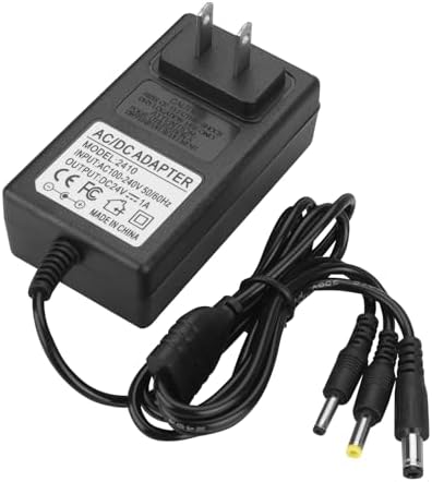 24V Charger Lithium ion 24V-1A Charger AC/DC for Most 24V Massager ...