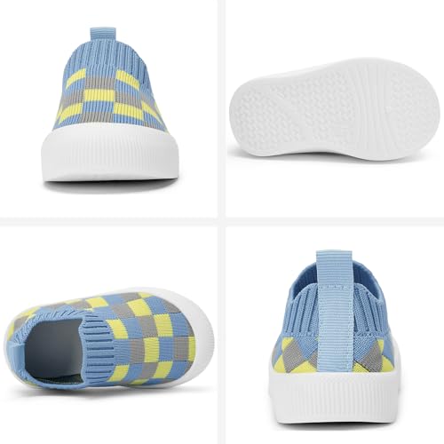 Image of BACSAC Baby Toddler Unisex Infant Shoes Boys Girls Beige Mesh Breathable Non-Slip Soles 6-36 Months