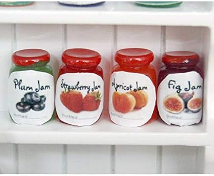 Amazon ミニチュア フルーツジャム ボトル ドールハウス 家具 装飾 赤ちゃん 子供 クリスマスギフト 1 12 人形 ハス 4個 家具 おもちゃ Amazon ミニチュア フルーツジャム ボトル ドールハウス 家具 装飾 赤ちゃん 子供 クリスマスギフト 1 12 人形 ハス 4個 家具 おもちゃ