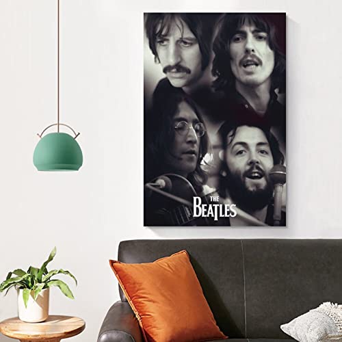 Poster de propagande The Beatles – Peinture décorative sur toile, affiches murales et image d’art – Décoration moderne… - Les Beatles, Paul McCartney, John Lennon, RIngo Starr, George Harrison Poster de propagande The Beatles - Peinture décorative sur toile, affiches murales et image d'art - Décoration moderne… – Image 5