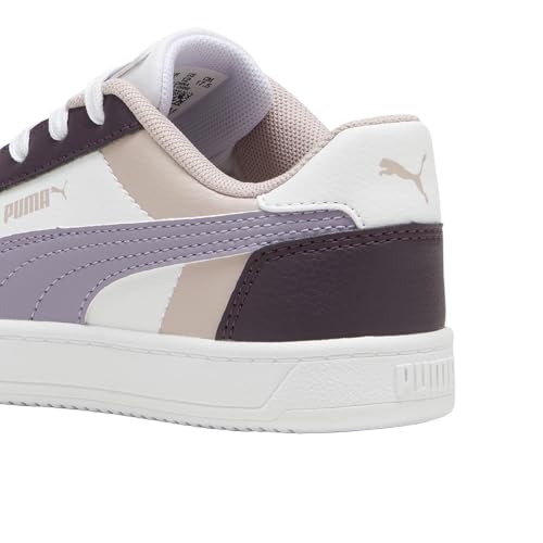 Image of PUMA Unisex-Child CAVEN, Midnight Plum-Pale Plum-PUMA White, Little Kid 11
