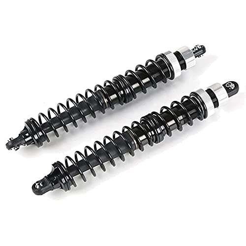 TITRACING 6mm Rear Shock Absorbers For 1:5 Scale HPI BAJA 5B SS 5T Rovan King Motor RC Trucks - Orange (2 Pack)