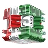 ブレインキューブ - 脳を刺激する知育玩具 | 大型迷路 立体迷路キューブ,家族向け 大人 ティーン向け クリスマス 誕生日プレゼント 空間認識力 論理的思考力向上