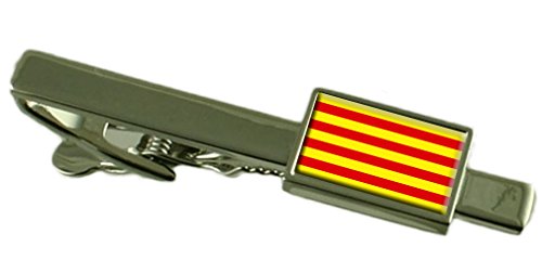 Cataluña clip de corbata evita que tu corbata se mueva incluye bolsa de regalo