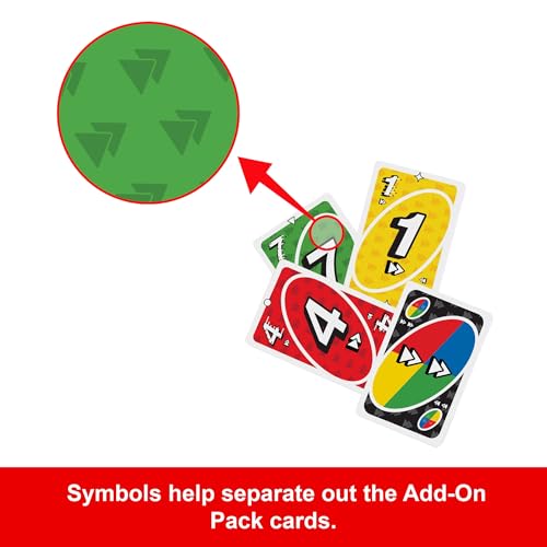 Mattel UNO Games Zusätzliches Kartenspiel für Kinder, Erwachsene und Familie, JCV57 – Bild 4