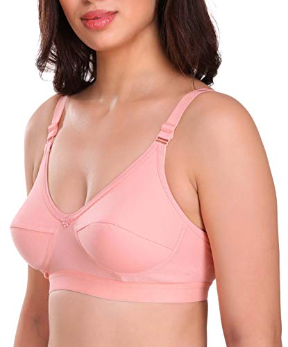 Image of Eve's Beauty Women's Cotton Non-Padded Wire Free Regular Bra