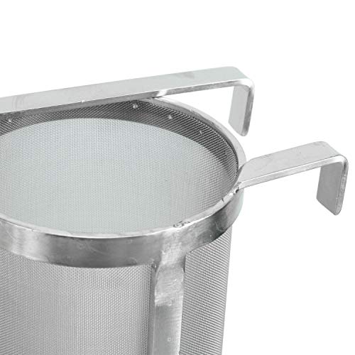 Yaebrew 6 X 14 Inch Hop Spider 300 Micron Mesh Stainless Steel Hop Filter Strainer Hopper For Home Brewing Beer Tea Kettle (6"X14") #TOP3