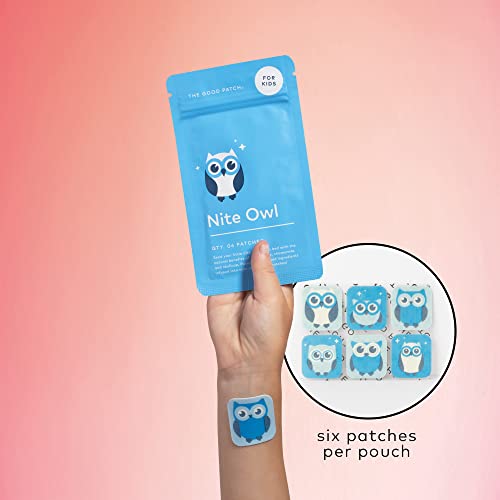 La Mend The Good Patch Nite Owl Patch Is Perfect For Children’s Bedtime With 3 Natural Ingredients: Tart Cherry, Chamomile, And Skullcap. Plant Based (12 Total Patches) #TOP2